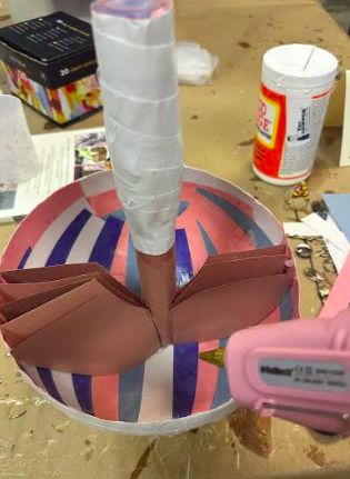 超简单纸浆蘑菇手工制作教程-第18张图片-趣作屋