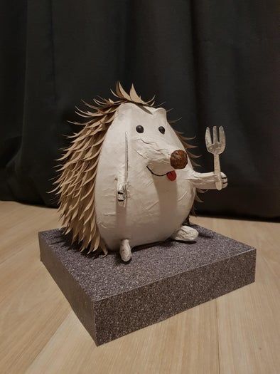 手工制作刺猬礼物包装教程，简单又有趣的DIY惊喜-第16张图片-趣作屋