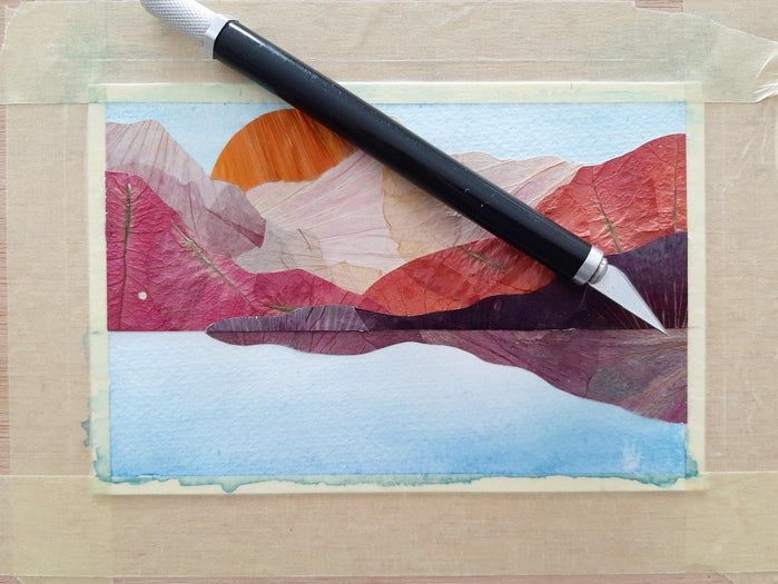 零基础也能做！手工干花明信片DIY教程-第12张图片-趣作屋