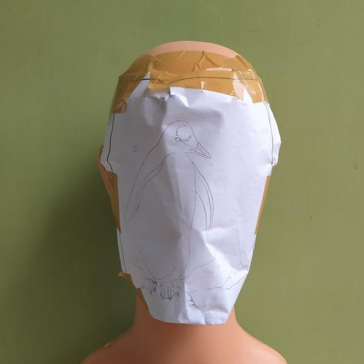 低成本手工制作无脸男面具教程-第3张图片-趣作屋