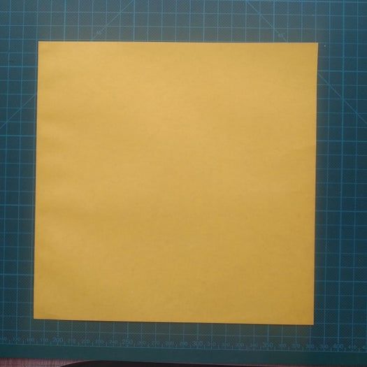 手工折纸教程：用20厘米彩纸折出π符号硬币折纸-第4张图片-趣作屋