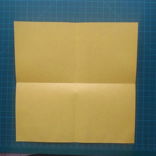 手工折纸教程：用20厘米彩纸折出π符号硬币折纸-第6张图片-趣作屋