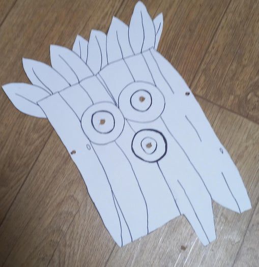 超简单万圣节面具DIY教程,还能发射小飞镖!-第5张图片-趣作屋 超简单万圣节面具DIY教程,还能发射小飞镖!-第5张图片-趣作屋