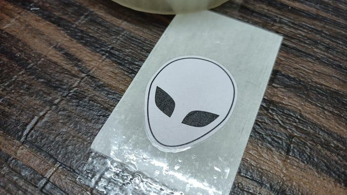 用透明胶带轻松自制个性贴纸教程-第9张图片-趣作屋