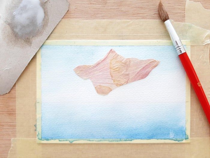 零基础也能做！手工干花明信片DIY教程-第10张图片-趣作屋