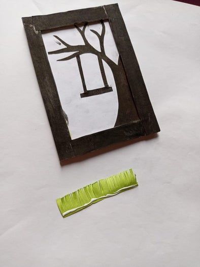 手工迷你墙面装饰教程：用纸板制作回忆主题装饰-第19张图片-趣作屋