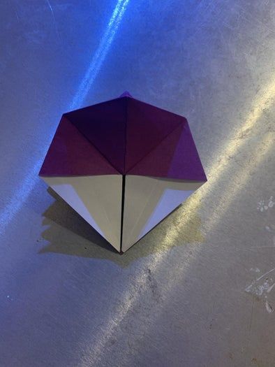 原创简单折纸花朵教程,轻松学会手工折纸花-第16张图片-趣作屋