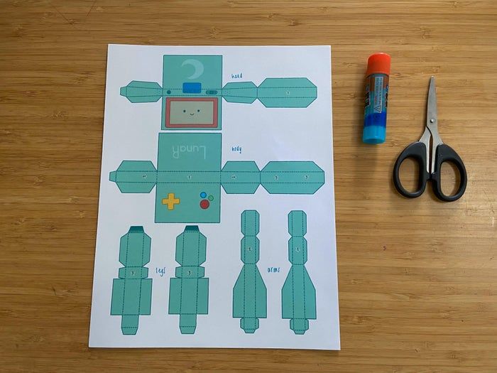 手工制作会动的LunaR游戏机器人教程-第3张图片-趣作屋