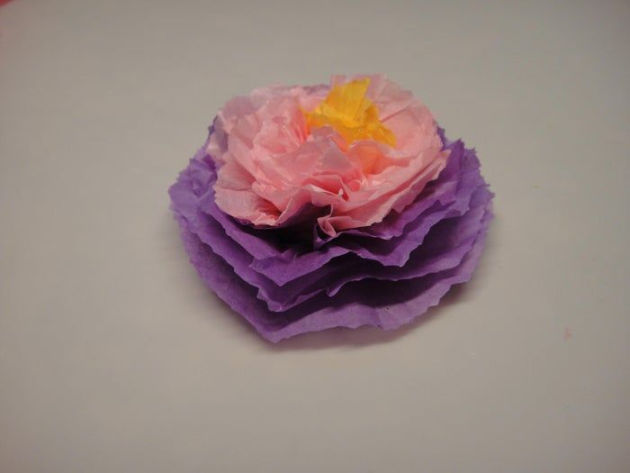 超简单蓬松花朵手工制作教程，孩子也能轻松上手-第11张图片-趣作屋