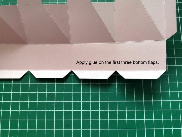 超简单六边形手工礼盒制作教程，附模板和详细步骤-第11张图片-趣作屋