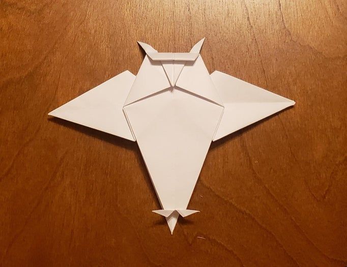 轻松减压：手工折纸猫头鹰教程