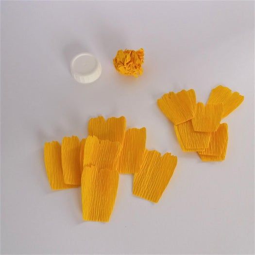 超简单纸花手工制作教程，30厘米彩色墙面装饰DIY-第4张图片-趣作屋