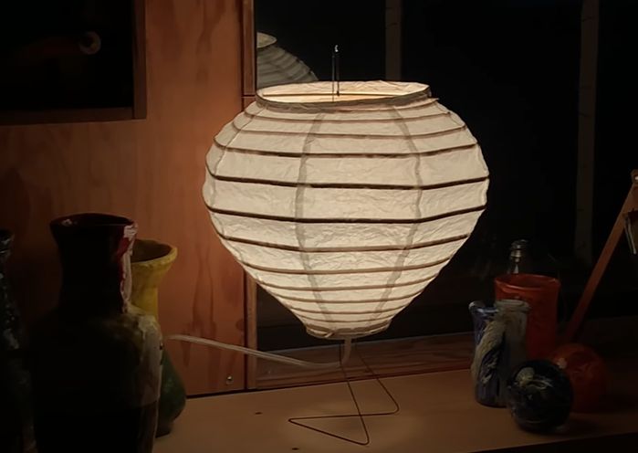 低成本手工制作纸灯笼台灯教程-第20张图片-趣作屋