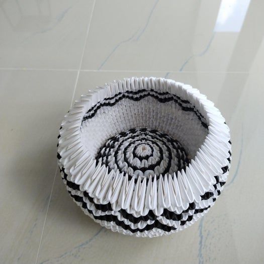 超详细折纸手工教程:零成本制作水果和碗的模块化创意折纸-第62张图片-趣作屋 超详细折纸手工教程:零成本制作水果和碗的模块化创意折纸-第62张图片-趣作屋