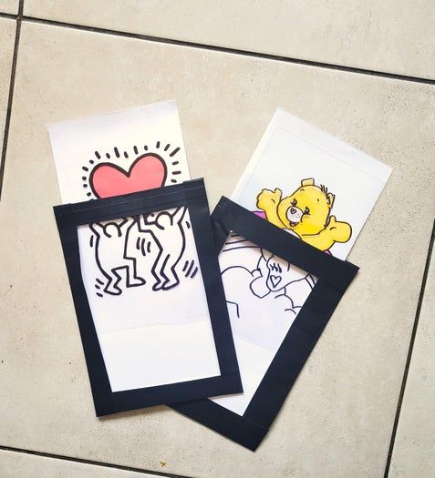 亲子手工魔术道具制作教程：让黑白画变彩色的魔法小技巧-第2张图片-趣作屋