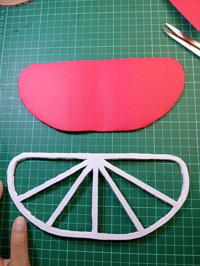 用卷纸管和纸板手工制作《海贼王》千阳号桌面日历收纳盒-第15张图片-趣作屋