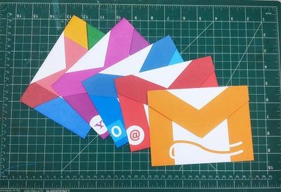 手工制作电子邮件风格纸信封教程-第3张图片-趣作屋
