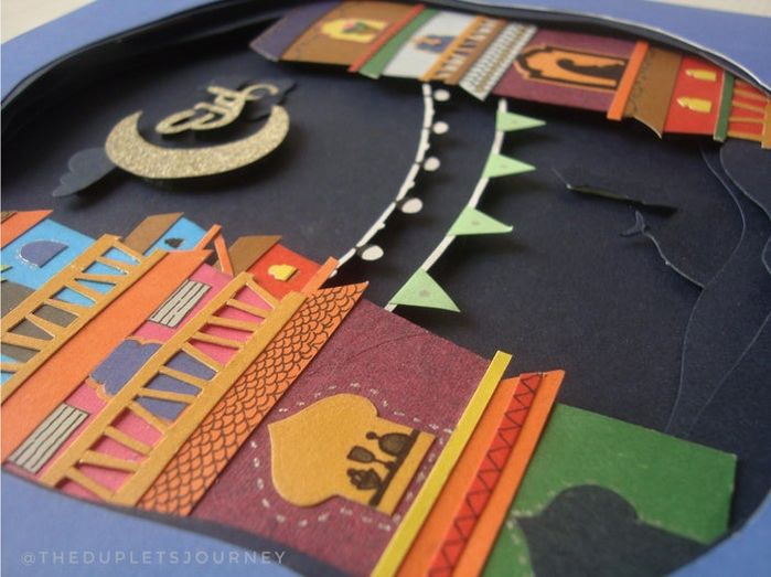 宅家也能庆节日!超有氛围感的纸艺街区DIY教程-第2张图片-趣作屋 宅家也能庆节日!超有氛围感的纸艺街区DIY教程-第2张图片-趣作屋