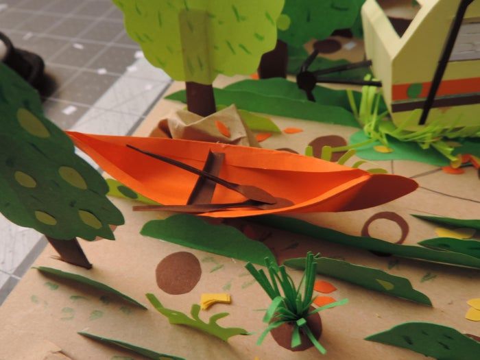 用纸手工打造迷你景观模型教程，超有创意的家庭DIY-第20张图片-趣作屋