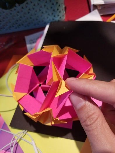 零成本手工折纸星星球教程-第13张图片-趣作屋