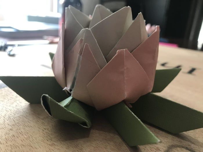 零基础也能轻松折出莲花折纸变体，附详细步骤与创意装饰-第21张图片-趣作屋