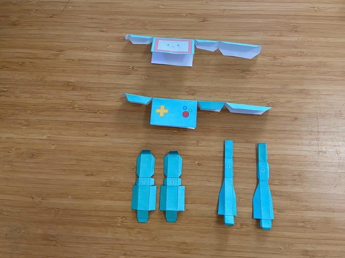 手工制作会动的LunaR游戏机器人教程-第7张图片-趣作屋