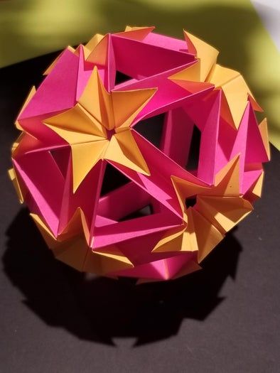 零成本手工折纸星星球教程-第1张图片-趣作屋