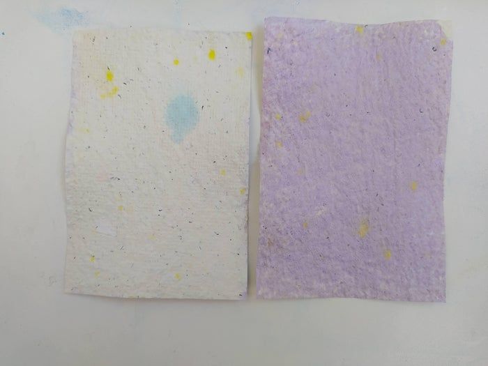 低成本手工制作再生纸教程，轻松DIY环保纸张-第18张图片-趣作屋