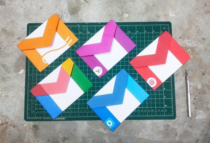 手工制作电子邮件风格纸信封教程-第23张图片-趣作屋