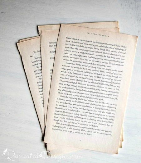 零成本旧书改造手工花教程-第2张图片-趣作屋