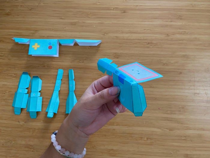 手工制作会动的LunaR游戏机器人教程-第9张图片-趣作屋