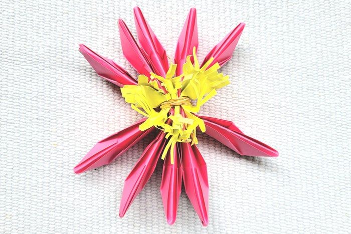 超简单折纸睡莲教程，零基础也能轻松学会-第23张图片-趣作屋