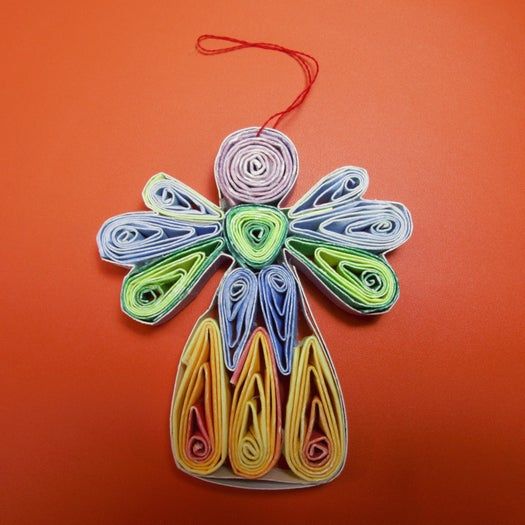 手工制作彩色纸天使教程,环保又好看的家居装饰-第4张图片-趣作屋 手工制作彩色纸天使教程,环保又好看的家居装饰-第4张图片-趣作屋