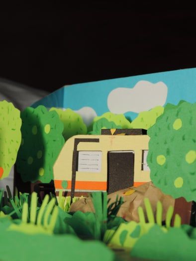 用纸手工打造迷你景观模型教程，超有创意的家庭DIY-第22张图片-趣作屋