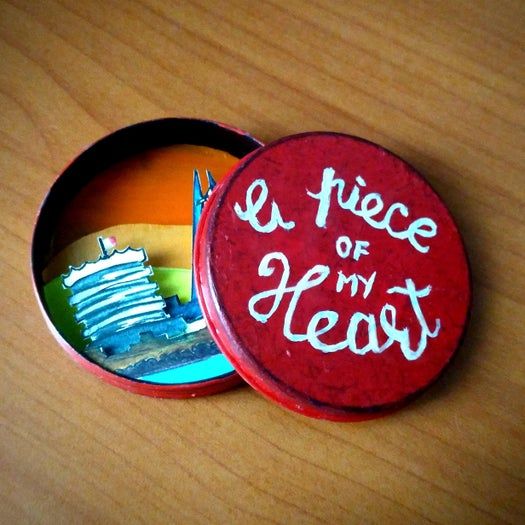 手工制作迷你场景铁盒教程：用3D纸层叠打造属于你的小世界-第1张图片-趣作屋