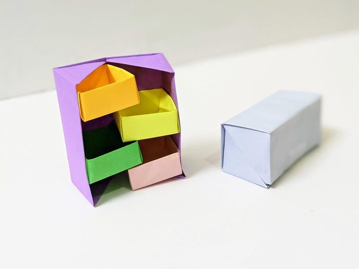 超简单手工折纸神秘盒子柜制作教程-第3张图片-趣作屋 超简单手工折纸神秘盒子柜制作教程-第3张图片-趣作屋