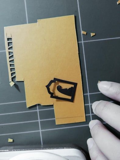 宅家也能庆节日!超有氛围感的纸艺街区DIY教程-第9张图片-趣作屋 宅家也能庆节日!超有氛围感的纸艺街区DIY教程-第9张图片-趣作屋