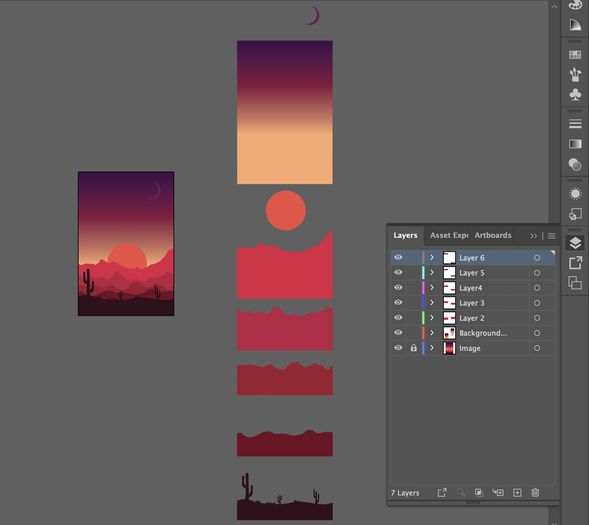 用Cricut Explore Air制作分层风景画的完整教程-第6张图片-趣作屋