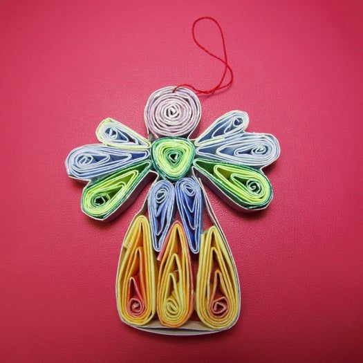 手工制作彩色纸天使教程,环保又好看的家居装饰-第2张图片-趣作屋 手工制作彩色纸天使教程,环保又好看的家居装饰-第2张图片-趣作屋
