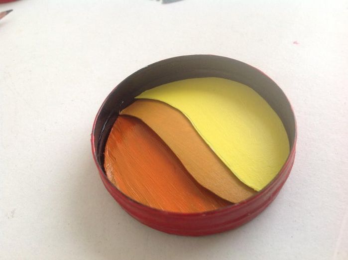 手工制作迷你场景铁盒教程：用3D纸层叠打造属于你的小世界-第23张图片-趣作屋