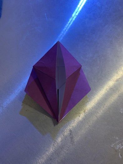 原创简单折纸花朵教程,轻松学会手工折纸花-第17张图片-趣作屋