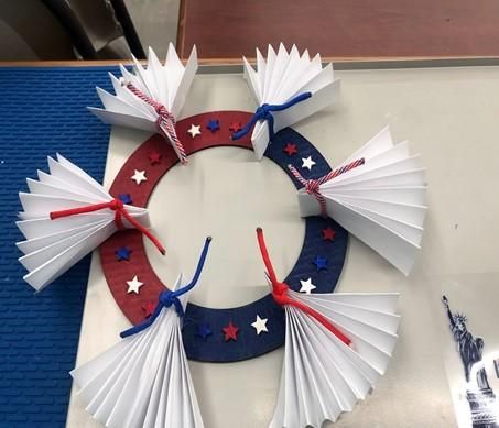 超简单爱国主题花环手工制作教程-第9张图片-趣作屋