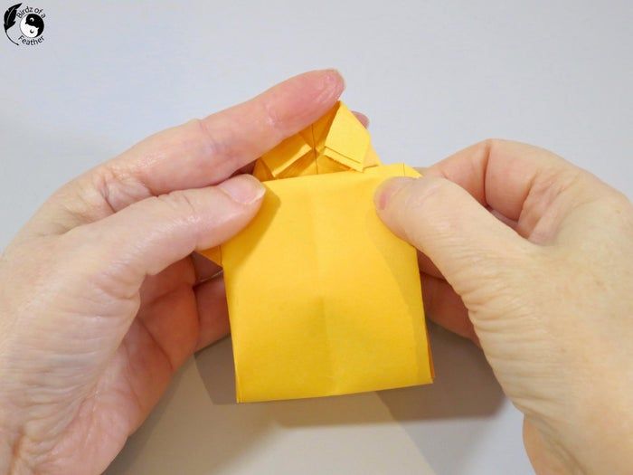 圣诞节折纸衬衫倒数日历手工教程,还能变父亲节礼物袋!-第37张图片-趣作屋 圣诞节折纸衬衫倒数日历手工教程,还能变父亲节礼物袋!-第37张图片-趣作屋