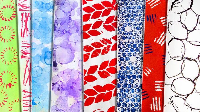 7种省钱又简单的图案纸DIY方法，轻松装饰手账本-第1张图片-趣作屋