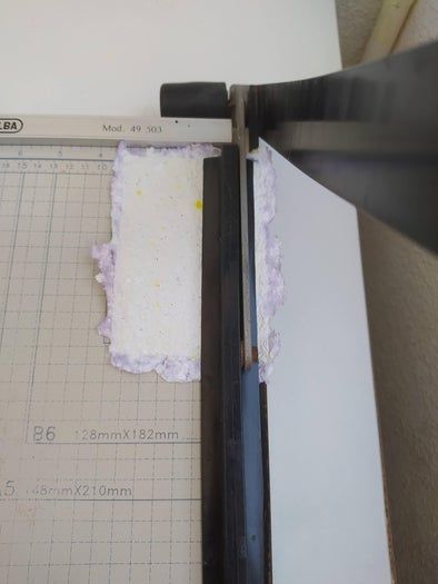 低成本手工制作再生纸教程，轻松DIY环保纸张-第17张图片-趣作屋