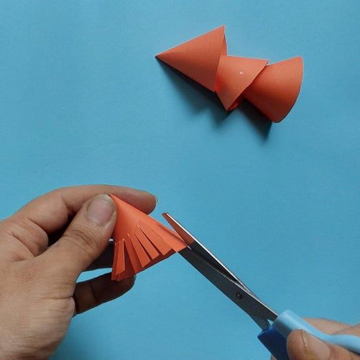 超可爱小刺猬纸艺手工制作教程,适合家庭亲子互动-第7张图片-趣作屋