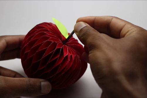 超逼真立体苹果手工制作教程，零基础也能轻松上手！-第30张图片-趣作屋