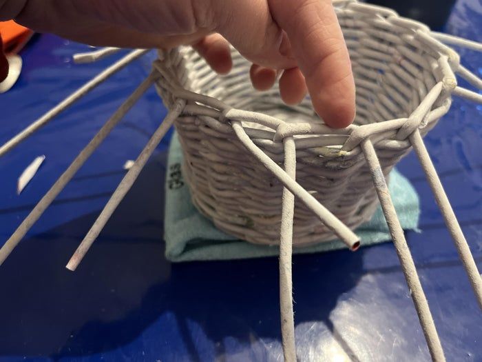 用旧报纸做手工编织篮子教程,简单易学环保又实用-第46张图片-趣作屋 用旧报纸做手工编织篮子教程,简单易学环保又实用-第46张图片-趣作屋