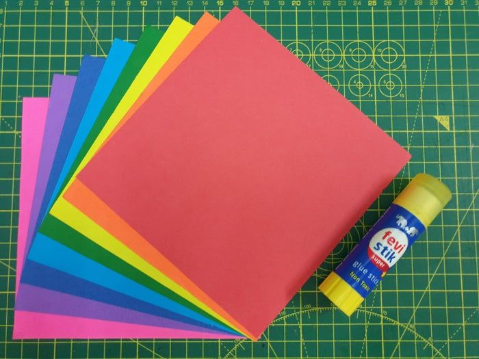 超简单彩虹无限超新星折纸教程，新手也能轻松上手-第2张图片-趣作屋