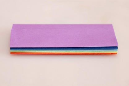 超简单手工DIY彩虹迷你纸钱包教程-第9张图片-趣作屋